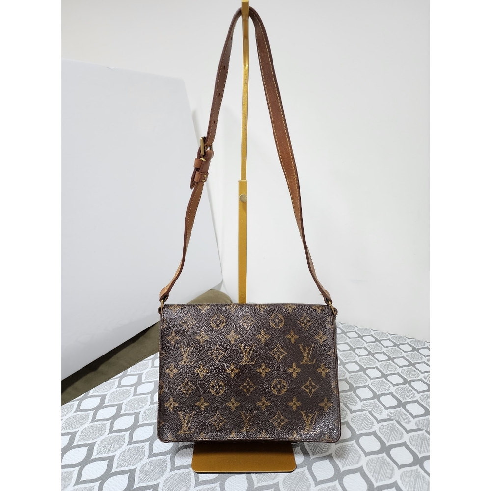 Louis VuittonMonogram Canvas Musette Tango Strap Bag